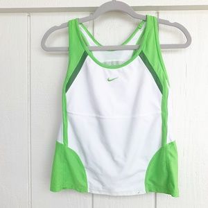 ❌SALE❌ NIKE Neon Green White Athletic Tank Top